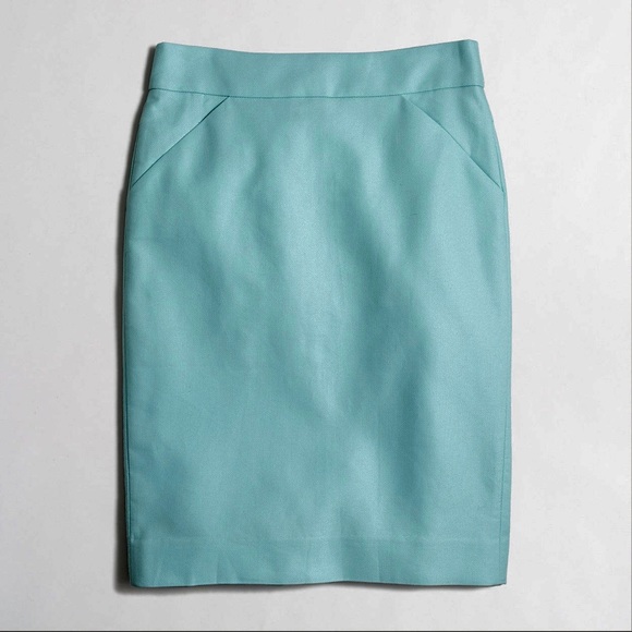 J. Crew Factory Dresses & Skirts - J. Crew Factory Pencil Skirt Double-Serge Cotton